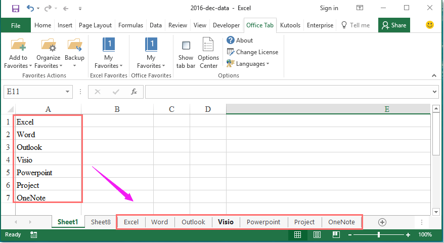 create multiple sheet at once on excel for mac