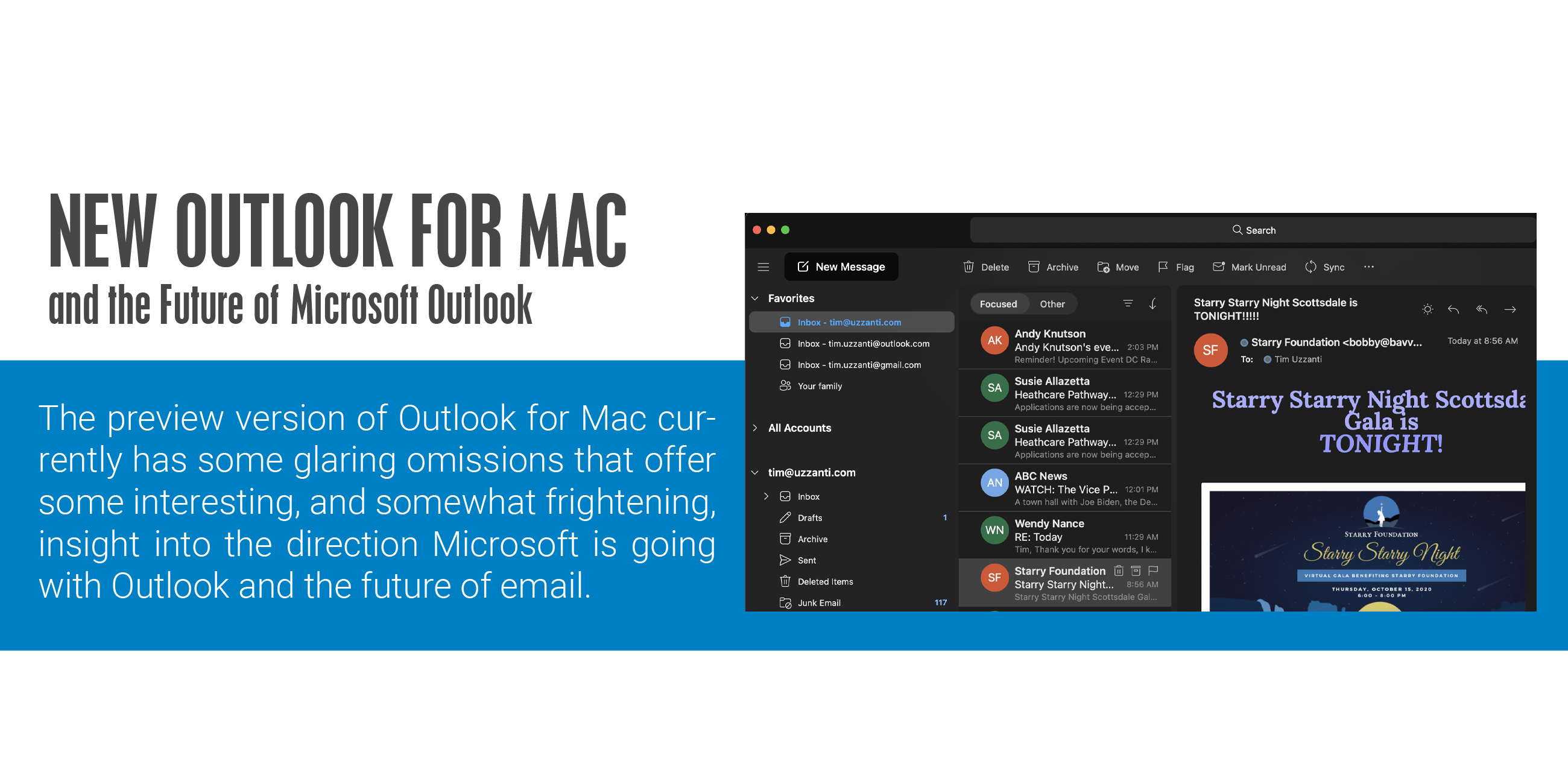 stand alone microsoft outlook email for mac